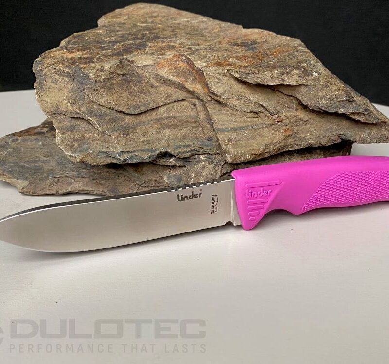 Linder Super Edge 2 Fixed-Blade Knife - Pink Handle » Dulotec.com