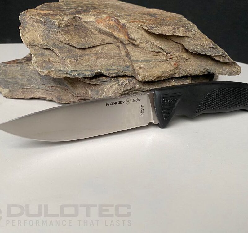 Linder Drugar Super Edge 6 Fixed-Blade Knife - Black Handle » Dulotec.com