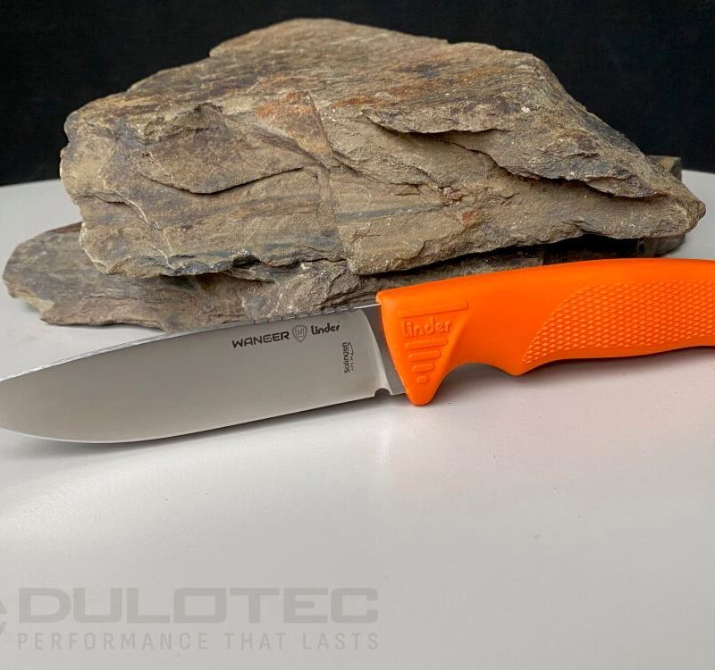 Linder Drugar Super Edge 6 Fixed-Blade Knife - Orange Handle » Dulotec.com
