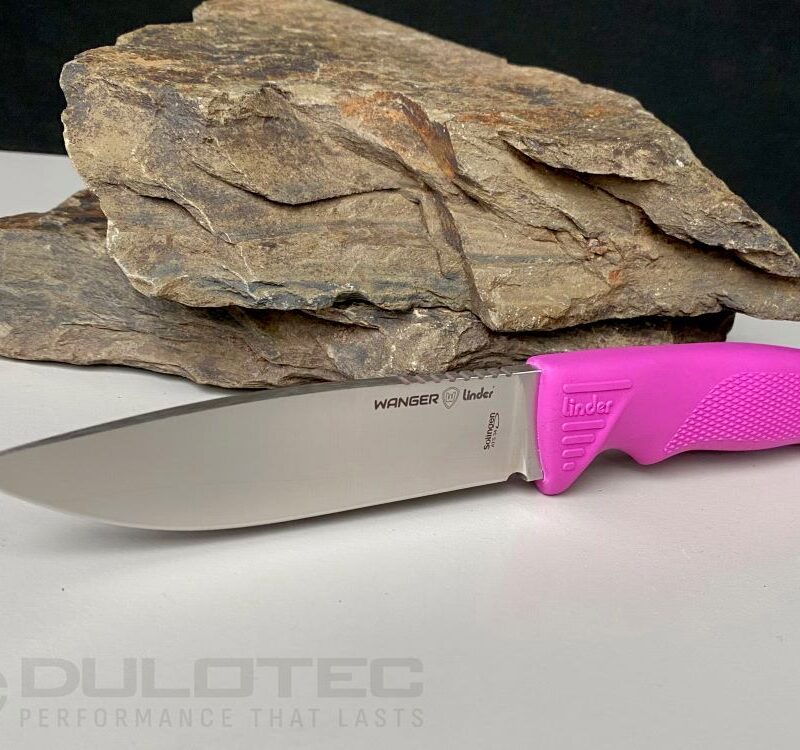 Linder Drugar Super Edge 6 Fixed-Blade Knife - Pink Handle » Dulotec.com