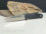 Linder Joe Vogel Evo-X Super Edge 7 Fixed-Blade Knife  - Black Handle » Dulotec.com