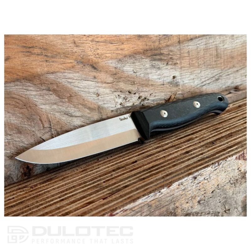 Joe Vogel Evolution Linder Wanger Fixed-Blade Knife - Black Handle » Dulotec.com