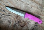 Linder Joe Vogel Evo-X Super Edge 7 Fixed-Blade Knife - Pink Handle » Dulotec.com
