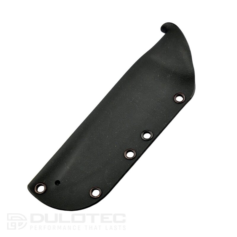 Kydex sheath for the Linder Super Edge 5 knife with Multi-Lock belt adapter » Dulotec.com