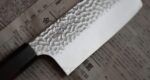 Suncraft Kouhei-Shinmatsu ZDP-189 Nakiri Silver Kitchen Knife, 170 mm » Dulotec.com