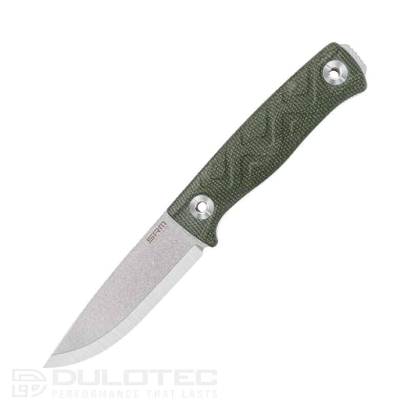 SRM 702T Travel Knife with a fixed blade made of Sandvik 14C28N » Dulotec.com