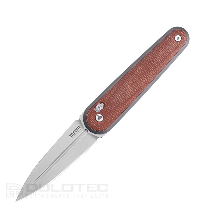 SRM 251MB-MN Folding Knife - Micarta handle and N690 steel » Dulotec.com