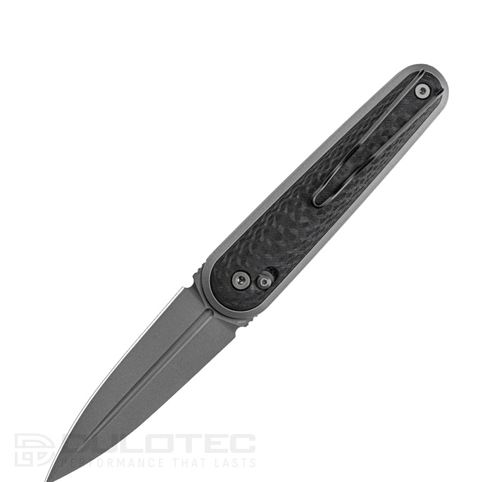 SRM 251MB-GB Folding Knife - G10 handle with carbon coating and N690 steel » Dulotec.com