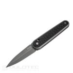 SRM 251MB-GB Folding Knife - G10 handle with carbon coating and N690 steel » Dulotec.com