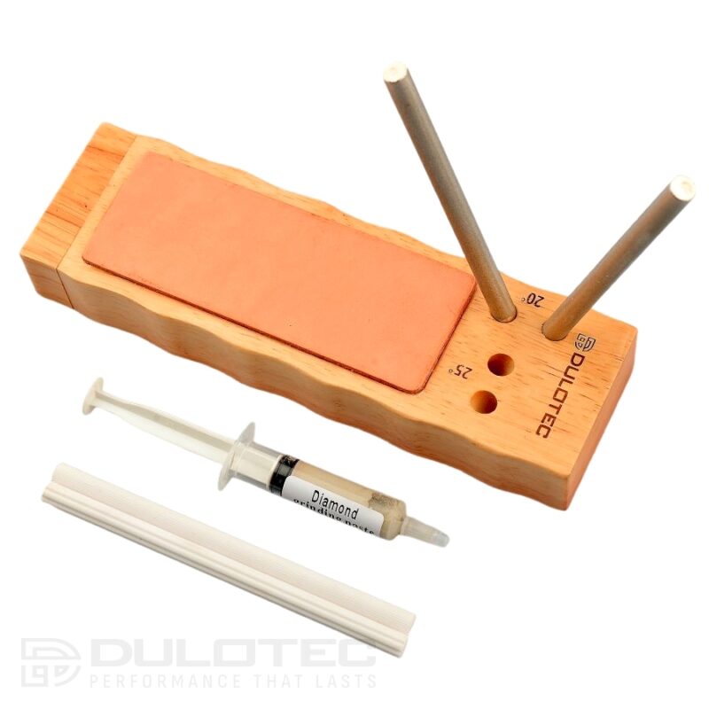 Dulotec V-Force Diamond-Ceramic Knife and Leather Strap Sharpener » Dulotec.com
