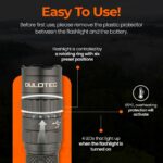 Dulotec Ringo High-Power Flashlight, 2,400 lumens, up to 500 meters on a single battery charge » Dulotec.com