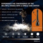 Powerful Long-Range Flashlight Dulotec Tracker 1300 - Up to 6,500 lumens, up to 1,300 meters » Dulotec.com