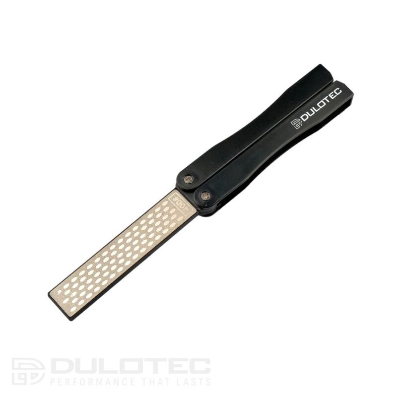 Dulotec Double-Sided Folding Diamond Sharpener – 240# / 400# » Dulotec.com