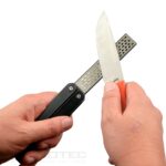 Dulotec Double-Sided Folding Diamond Sharpener – 240# / 400# » Dulotec.com