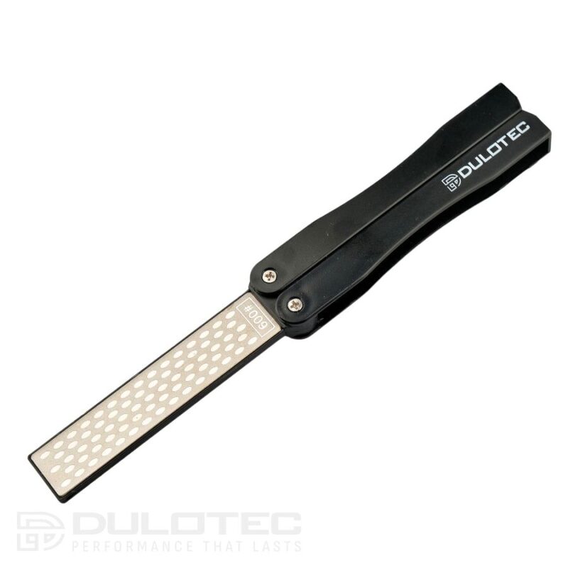 Dulotec Double-Sided Folding Diamond Sharpener – 600# / 1200# » Dulotec.com