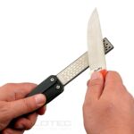 Dulotec Double-Sided Folding Diamond Sharpener – 600# / 1200# » Dulotec.com