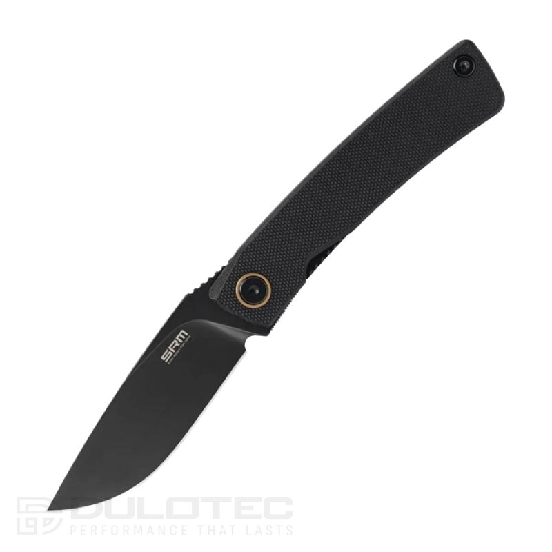 SRM 105M-GB Folding Knife - G10 handle and 14C28N steel » Dulotec.com