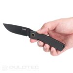 SRM 105M-GB Folding Knife - G10 handle and 14C28N steel » Dulotec.com