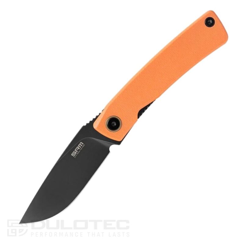 SRM 105M-GJ Folding Knife - G10 handle and 14C28N steel » Dulotec.com