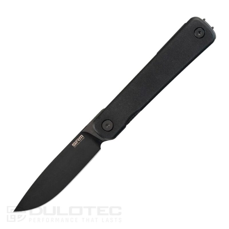 SRM 135-GB Folding Knife - G10 handle and 14C28N steel » Dulotec.com