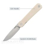 SRM 135-GT Folding Knife - G10 handle and 14C28N steel » Dulotec.com