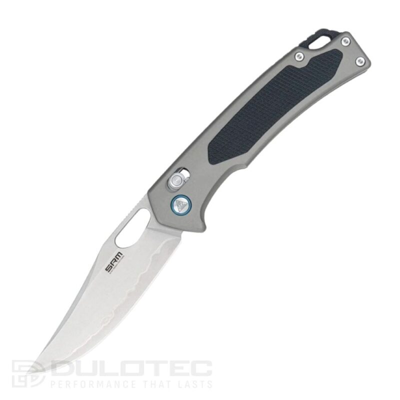 SRM Retriever 9203-AK Folding Knife - Aluminum Alloy Handle and Laminated 140Cr Steel » Dulotec.com