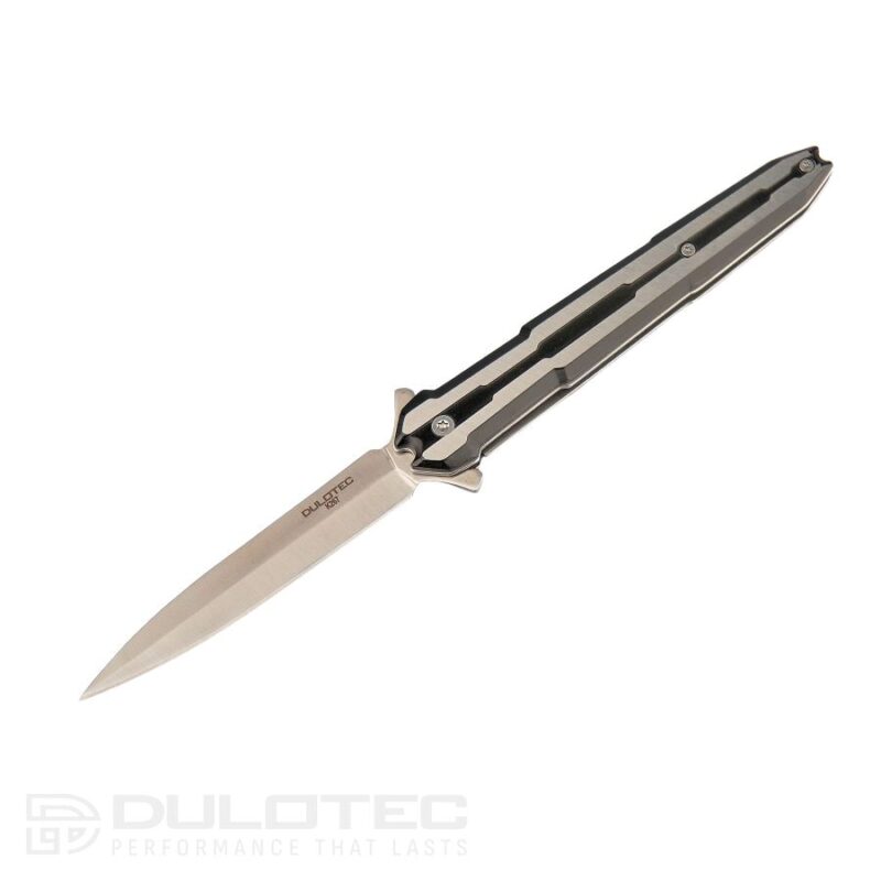 Dulotec K267 Folding Knife - Steel Handle and 440C Stainless Steel » Dulotec.com