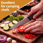 Dulotec Camper Fixed-Blade Knife – G10 handle and 14C28N stainless steel blade » Dulotec.com