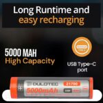 Dulotec Multi Zoom Flashlight, 1,200 lumens, up to 1,300 meters, with remote control » Dulotec.com
