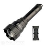 Dulotec Multi Zoom Flashlight, 1,200 lumens, up to 1,300 meters, with remote control » Dulotec.com