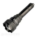 Dulotec Multi Zoom Flashlight, 1,200 lumens, up to 1,300 meters, with remote control » Dulotec.com