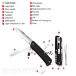 Ruike M31-G Multi-Tool with Knife » Dulotec.com