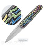 SRM 251MB-GX Folding Knife - G10 handle and N690 steel » Dulotec.com