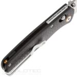 SRM Medal 255L-CB Folding Knife — carbon fiber handle and laminated 140Cr steel » Dulotec.com