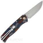 SRM Medal 255L-GQ Folding Knife - G10 handle and laminated 140Cr steel » Dulotec.com