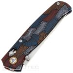 SRM Medal 255L-GQ Folding Knife - G10 handle and laminated 140Cr steel » Dulotec.com