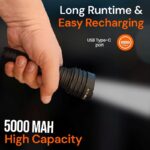 Dulotec C9 Dominator Flashlight - 3,000 lumens, up to 1,000 meters » Dulotec.com