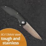 Dulotec Karma XL Folding Knife - G10 handle and 8Cr13MoV steel » Dulotec.com
