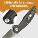 Dulotec Karma XL Folding Knife - G10 handle and 8Cr13MoV steel » Dulotec.com