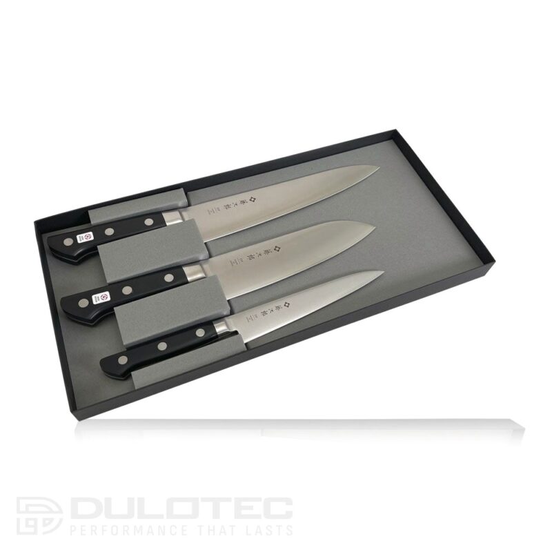 Tojiro DP FT-032 Professional Kitchen Knife Set - VG10 Laminated » Dulotec.com