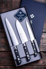 Tojiro DP FT-032 Professional Kitchen Knife Set - VG10 Laminated » Dulotec.com
