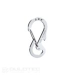 SK042E Stainless Steel Carabiner Key Ring » Dulotec.com