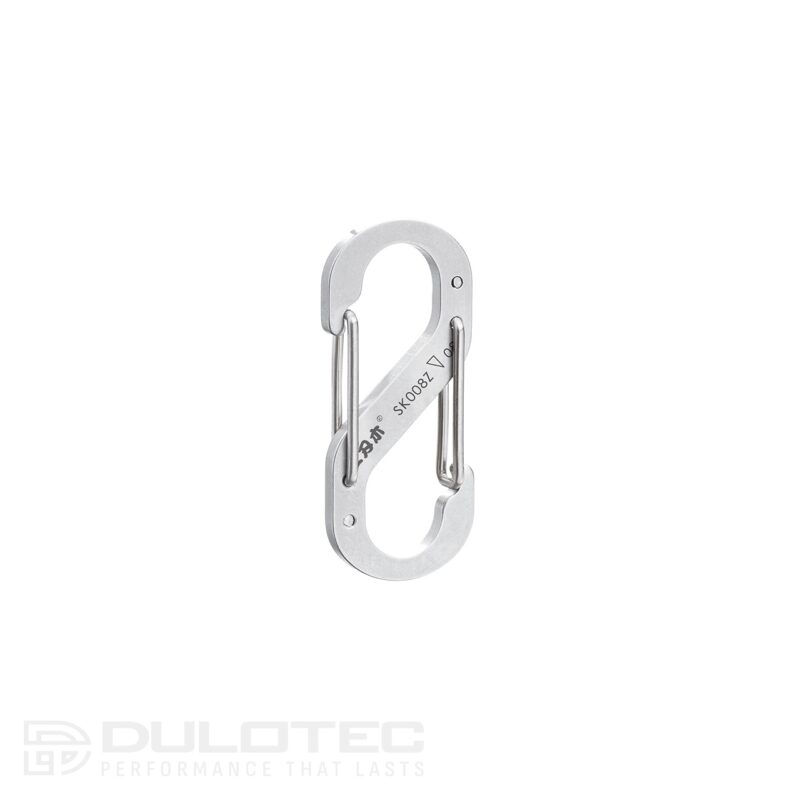 SK008Z Stainless Steel Carabiner Keyring » Dulotec.com