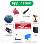 Vapcell 26650 K70 7000mAh 30A Battery » Dulotec.com
