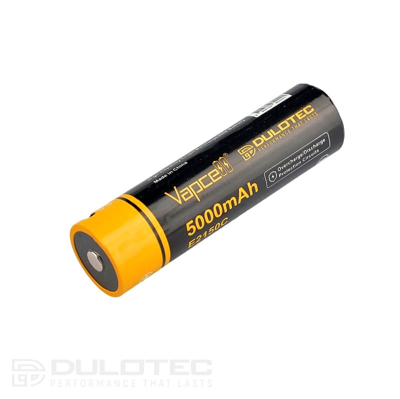 Vapcell Dulotec 21700 5000mAh 10A Battery - E2150C with Protection and USB-C Charging » Dulotec.com