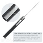 SRM 221X-GB Folding Knife - G10 handle and 14C28N steel » Dulotec.com