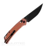 Asika SRM 411L-MN Folding Knife - Micarta handle and 14C28N steel » Dulotec.com