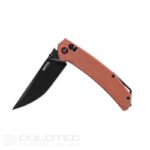 Asika SRM 411L-MN Folding Knife - Micarta handle and 14C28N steel » Dulotec.com