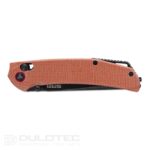 Asika SRM 411L-MN Folding Knife - Micarta handle and 14C28N steel » Dulotec.com