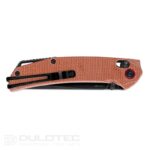 Asika SRM 411L-MN Folding Knife - Micarta handle and 14C28N steel » Dulotec.com